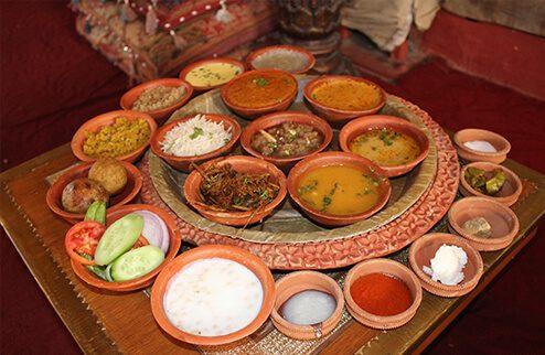 Sampoorna Rajasthani Thali