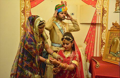 Royal welcome ceremony